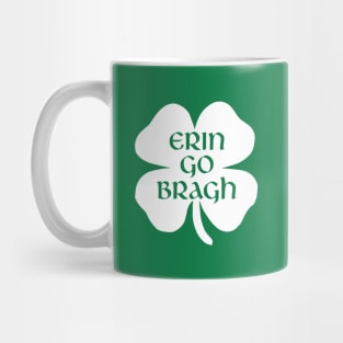 Erin Go Bragh Shamrock Mug